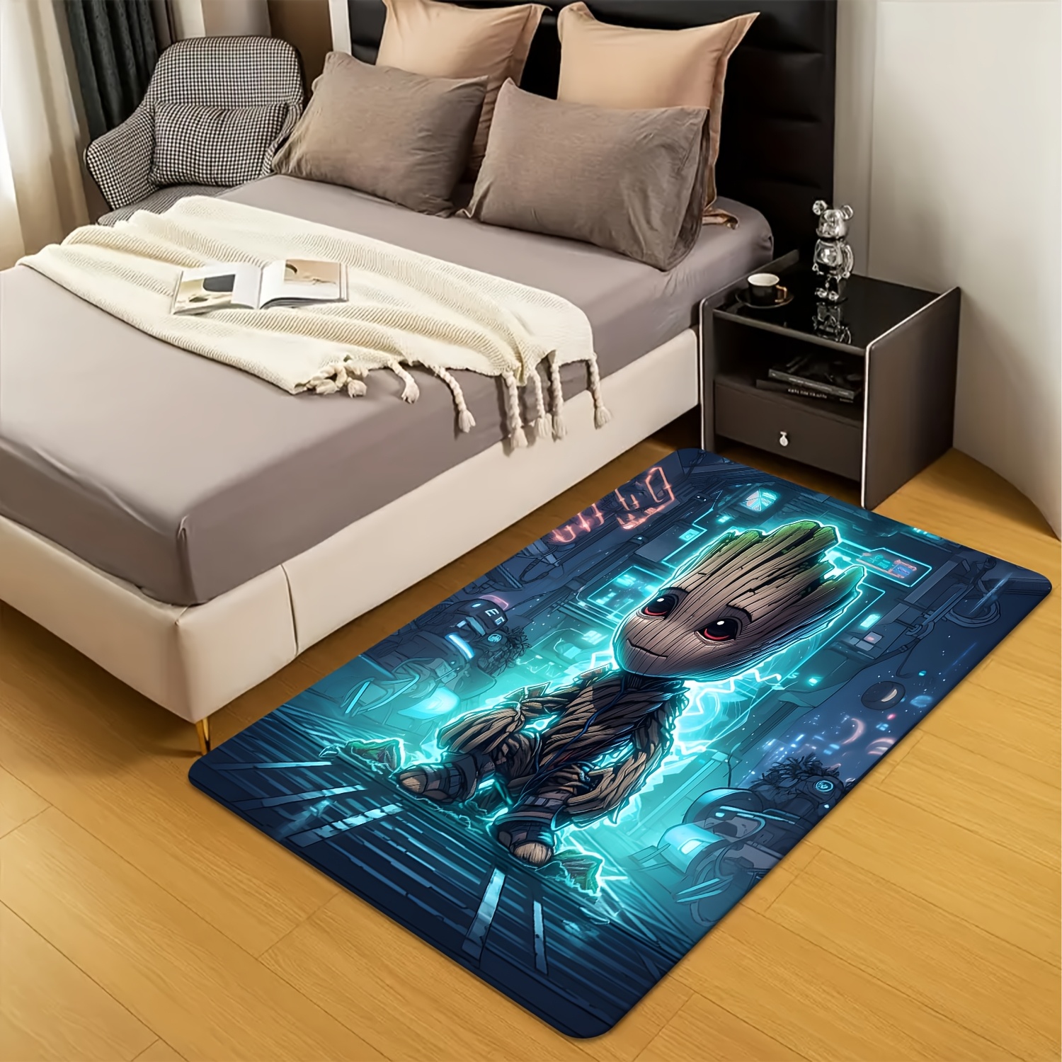 Outdoor Adventure Day - Marvel 1pc of Flannel Door Mat