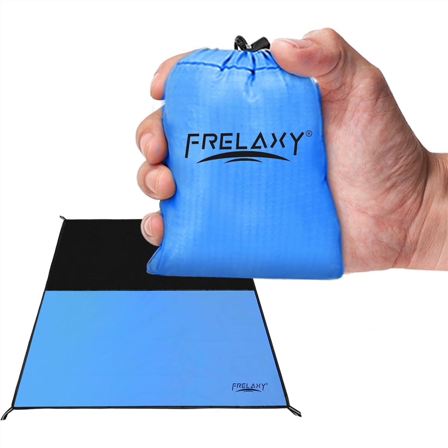 Outdoor Adventure Images - Pocket Picnic Blanket, Waterproof Sandproof Beach