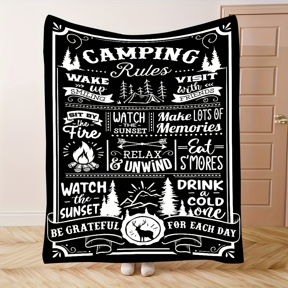 Camping Rules: A Cozy, Inspira - Outdoor Adventure Quotes recensie en prijs