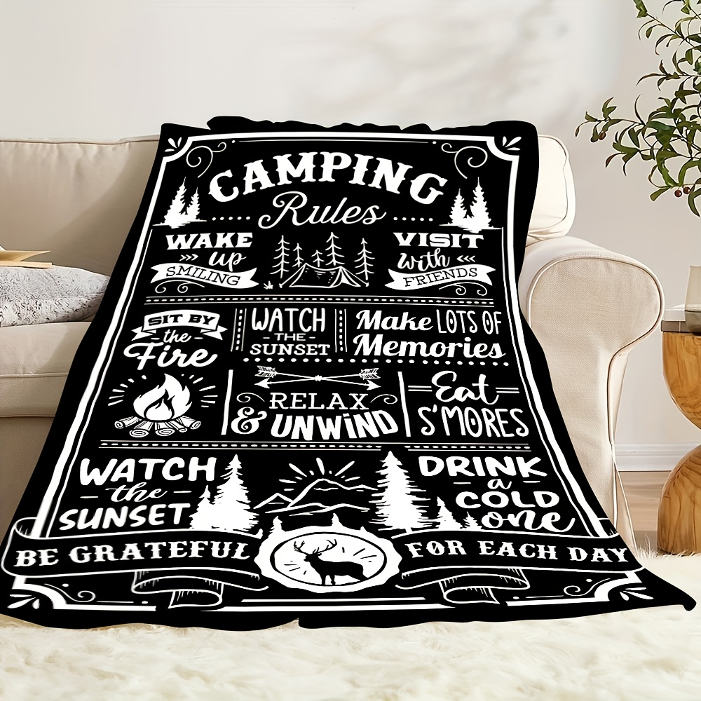 Camping Rules: A Cozy, Inspira - Outdoor Adventure Quotes recensie en prijs
