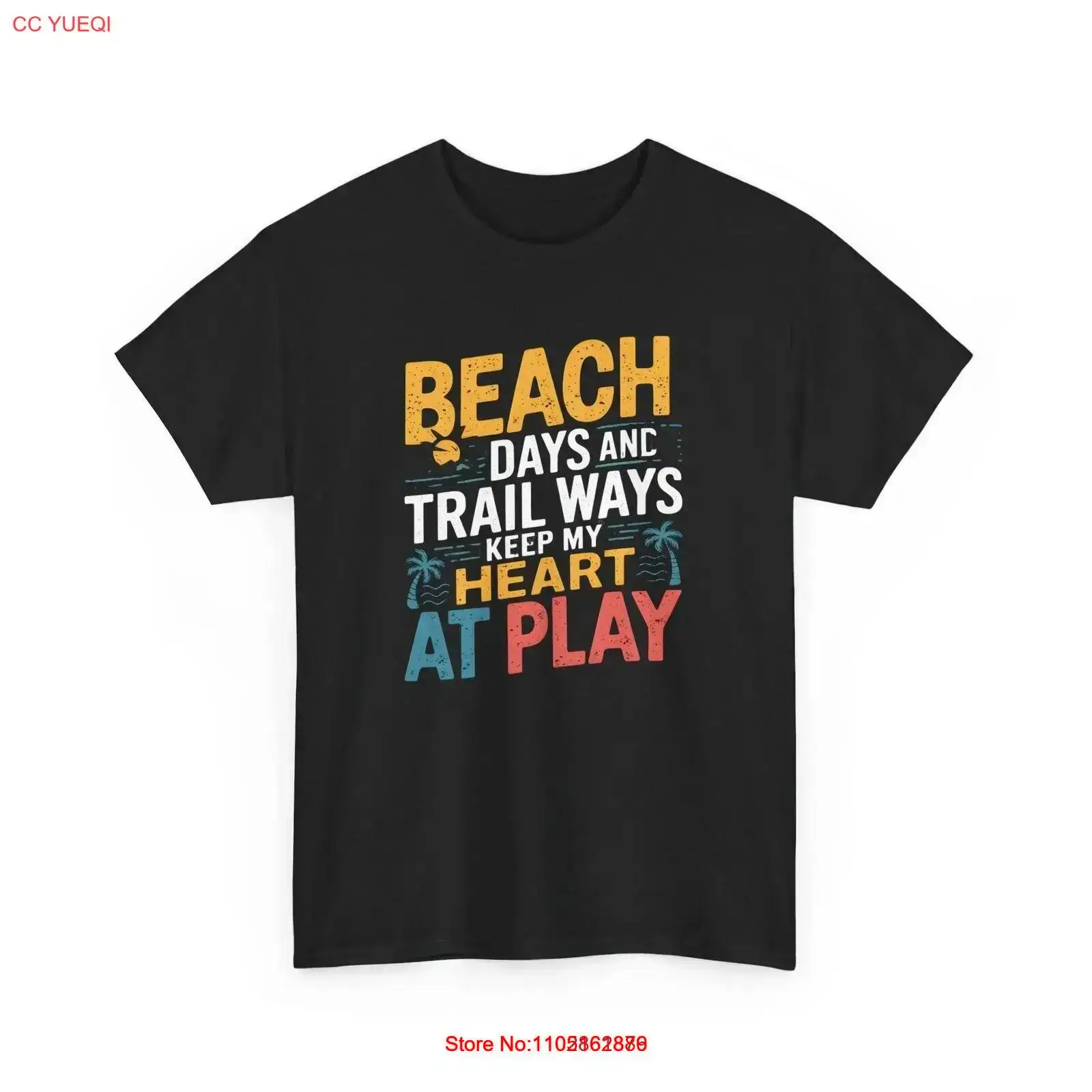 Beach Days Trail Ways T Shirt  - Outdoor Adventure Day recensie en prijs