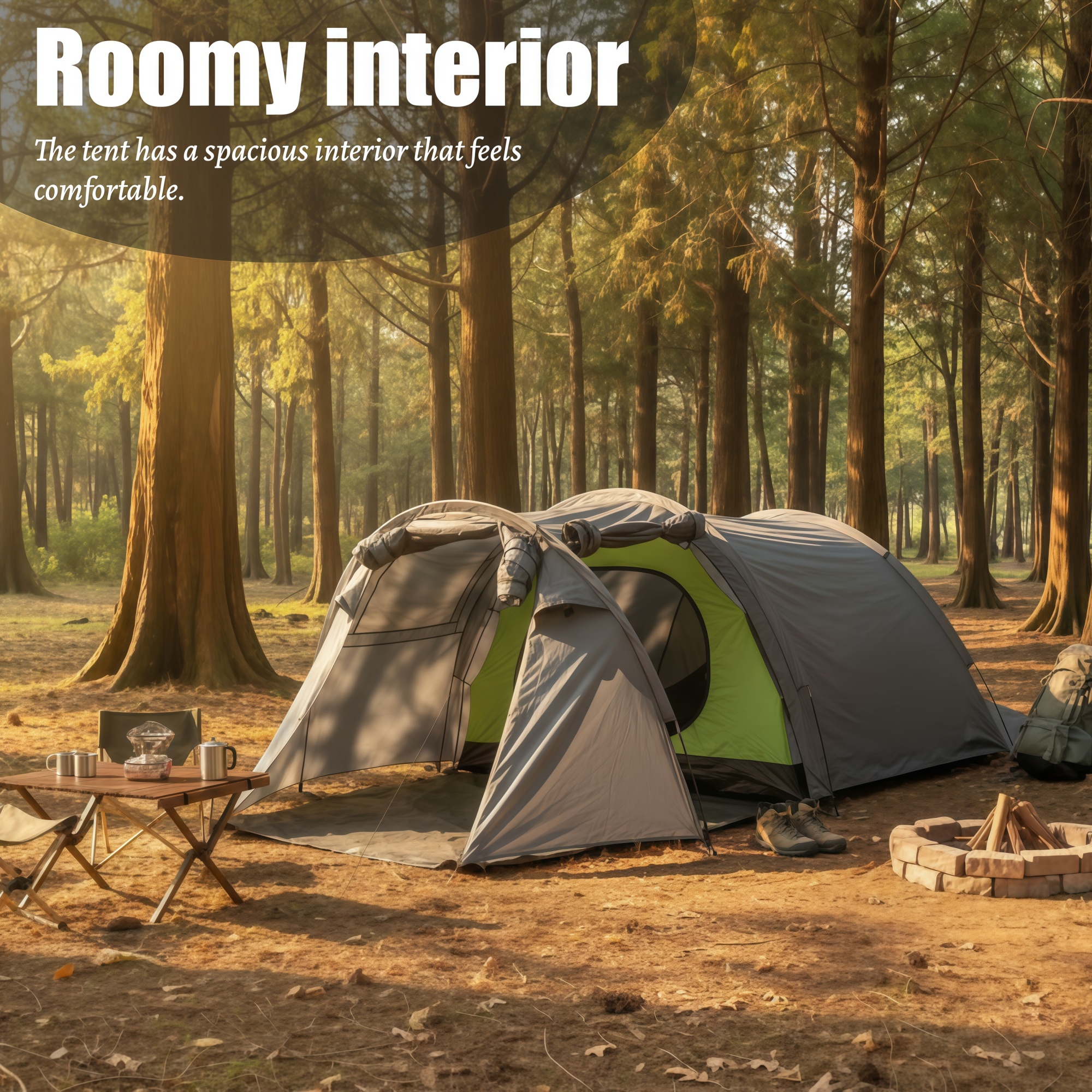 3-4 Person Spacious Portable T - Outdoor Adventure Group recensie en prijs