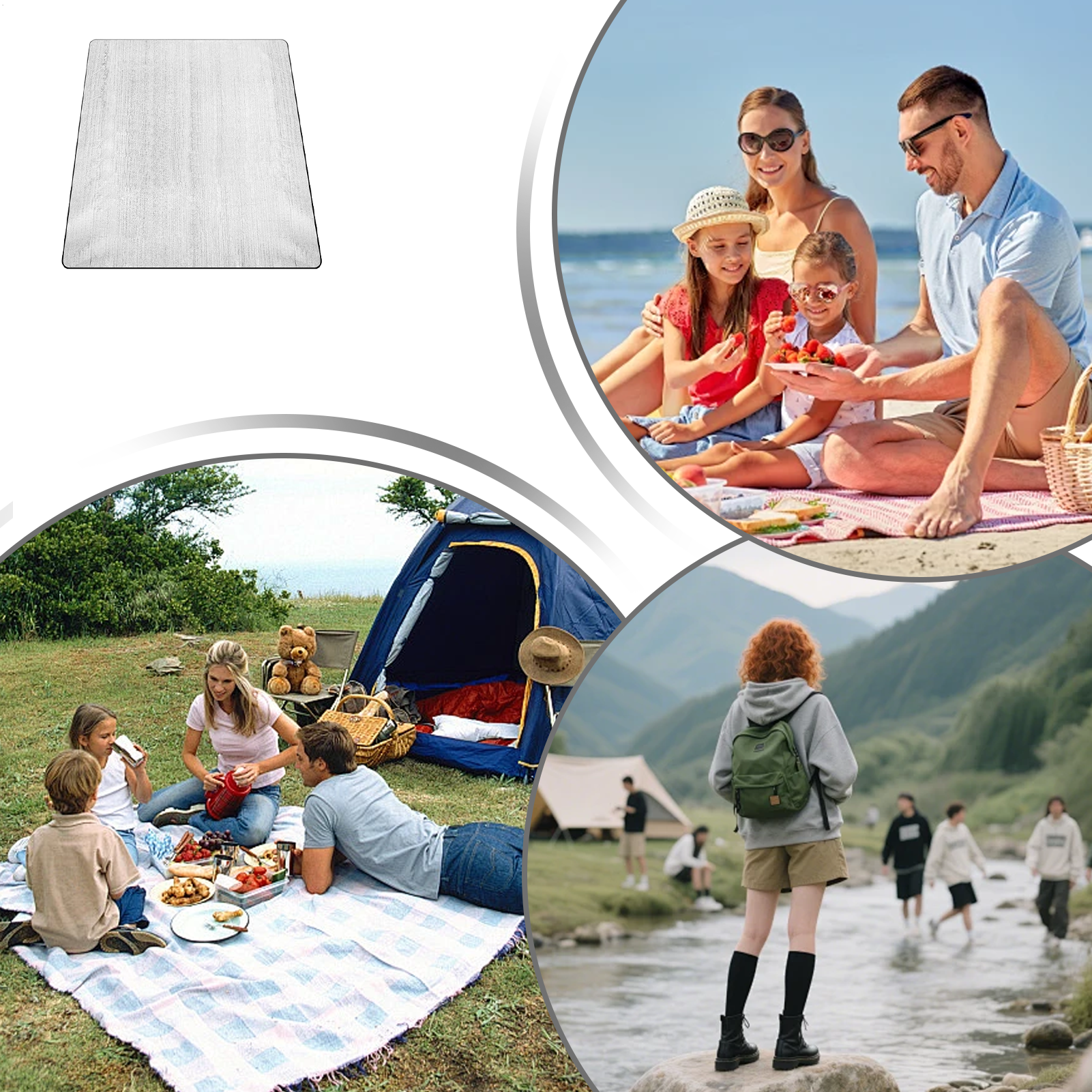 Sleeping Mat Camping 6.5x6.5ft - Outdoor Adventure Hunt recensie en prijs