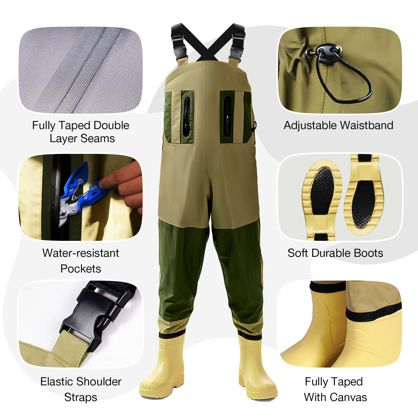 Lightweight Kids Waders - Brea - Outdoor Youth Adventure recensie en prijs