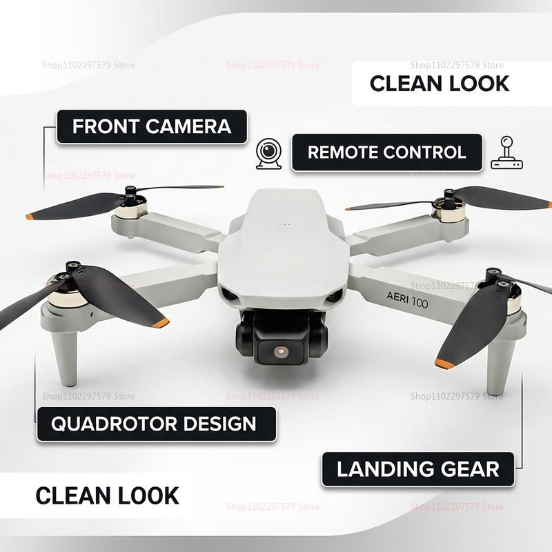Mini Dronеs Aeri100 8K Profess - Outdoor Adventure Images recensie en prijs