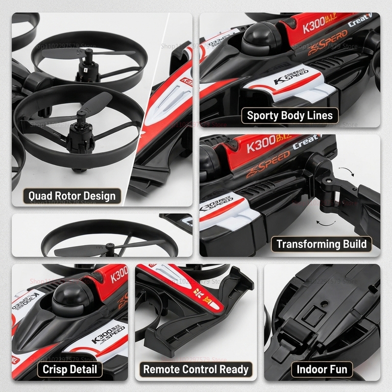 RC UAV Flying Drift Cars 2-in- - Outdoor Adventure Races recensie en prijs