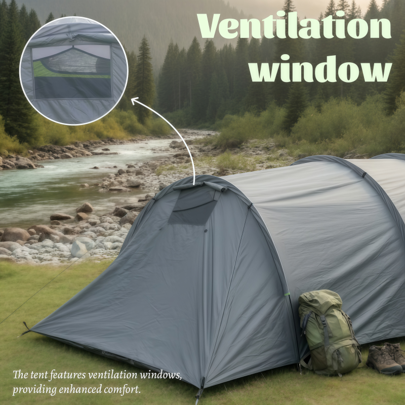 Spacious Portable Tunnel Tent  - Outdoor Adventure Group recensie en prijs