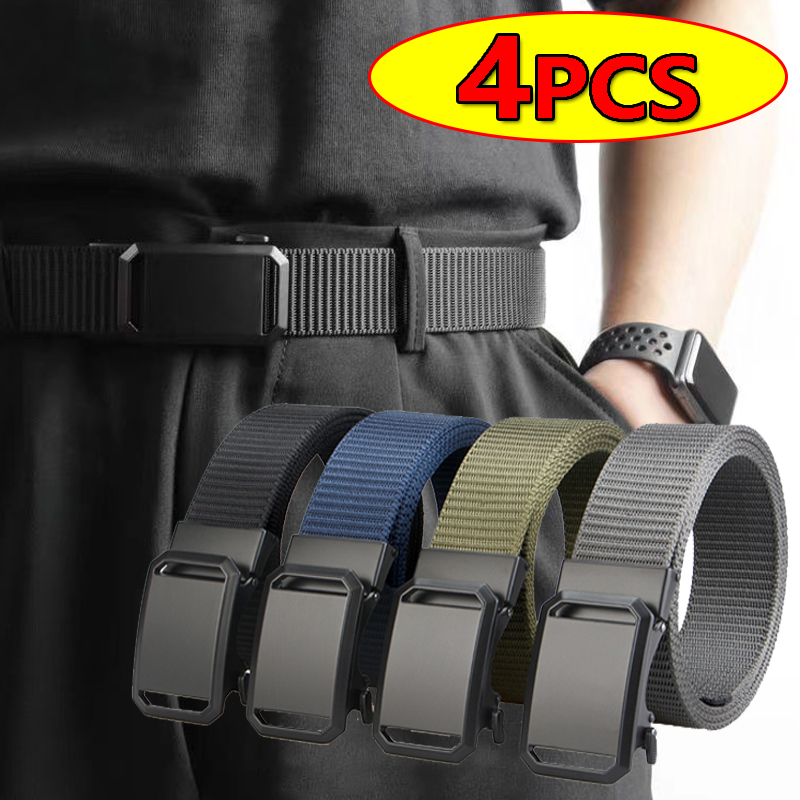 Tactical Belt Men Canvas Autom - Outdoor Adventure Hunt recensie en prijs