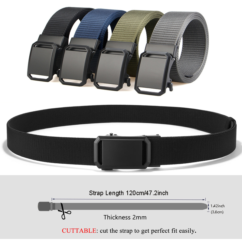 Tactical Belt Men Canvas Autom - Outdoor Adventure Hunt recensie en prijs