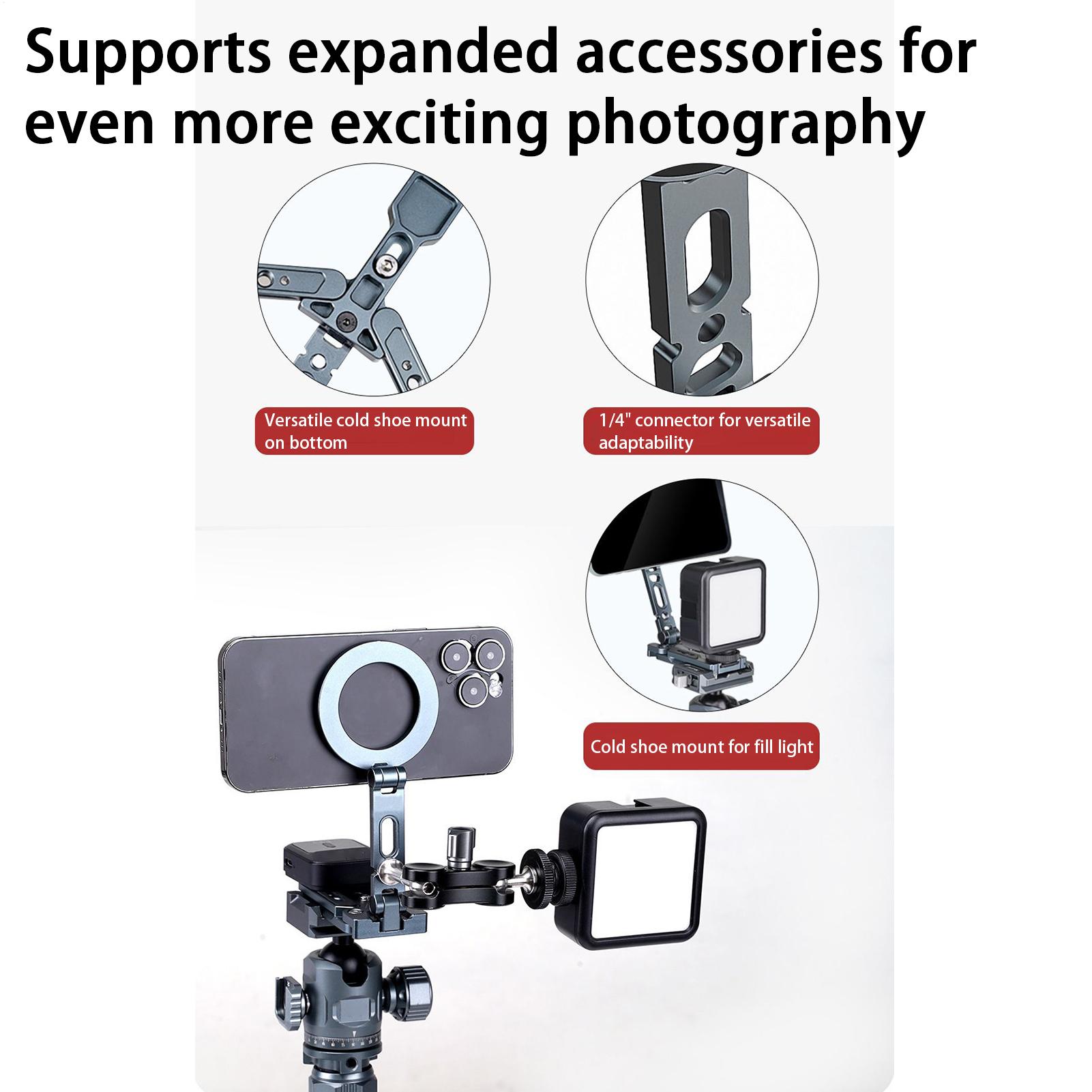 Magnetic Phone Tripod Mount Fo - Outdoor Adventure Degree recensie en prijs