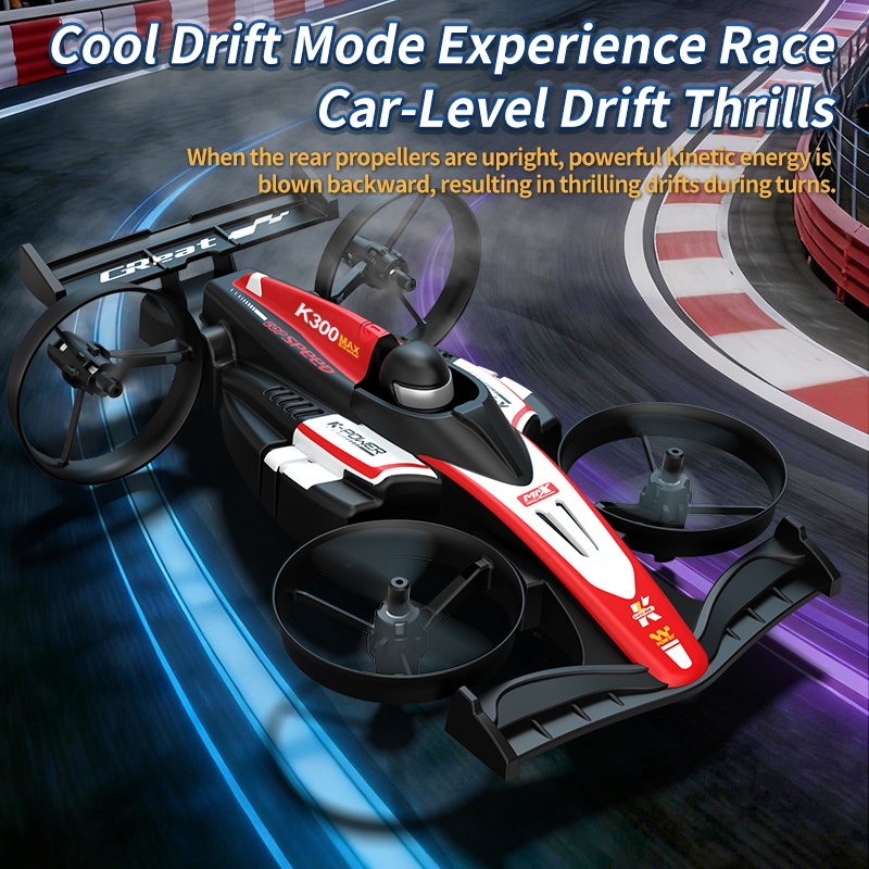 Flying Drift Cars RC UAV 2-in- - Outdoor Adventure Races recensie en prijs