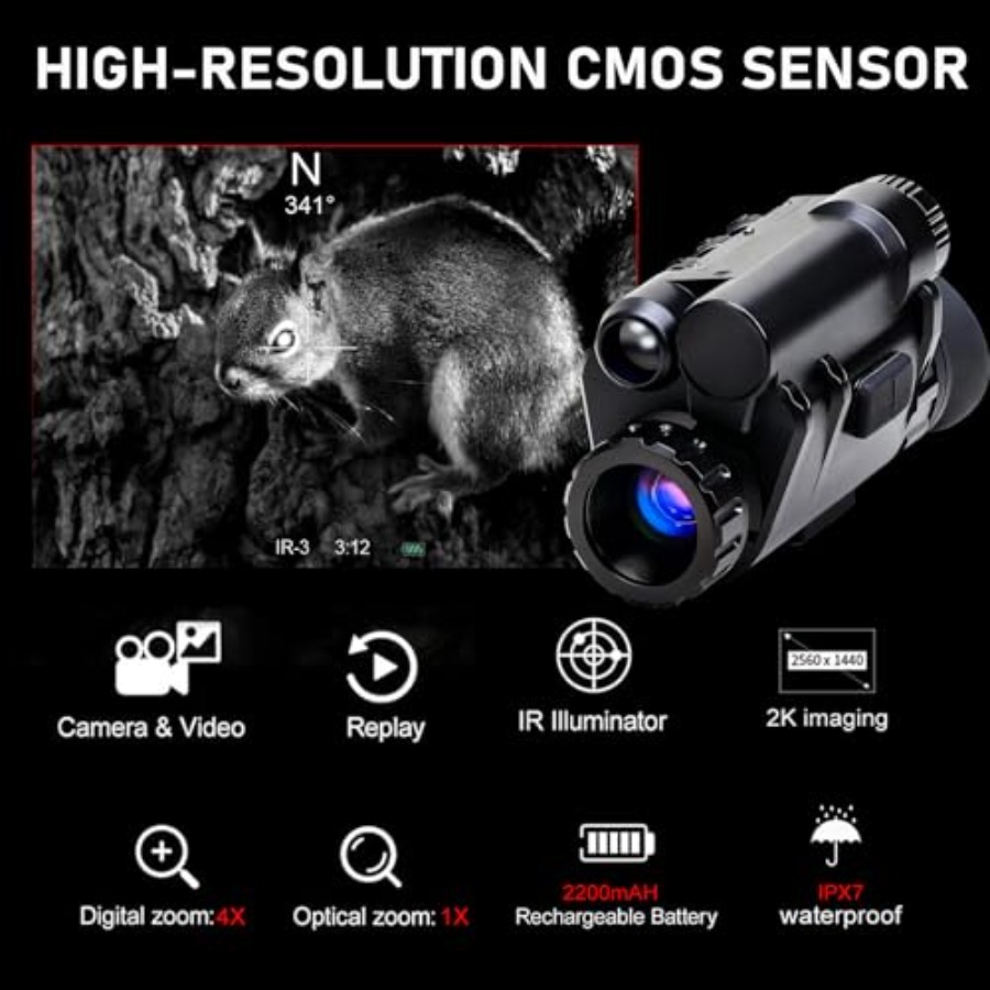Digital 4X Zoom Night Vision M - Outdoor Adventure Hunt recensie en prijs