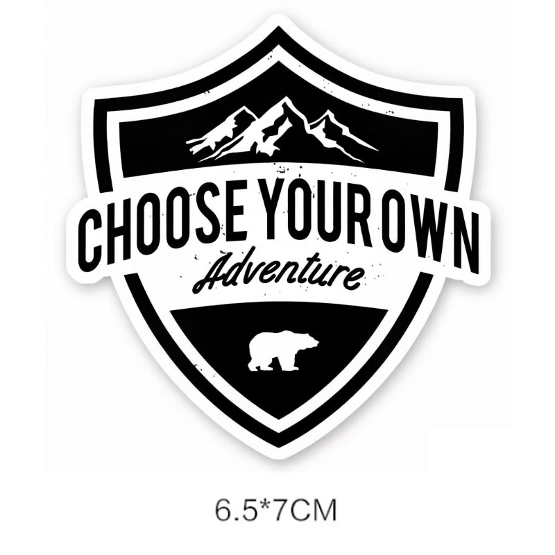 Outdoor Adventure Sticker Bear - Outdoor Adventure Quotes recensie en prijs