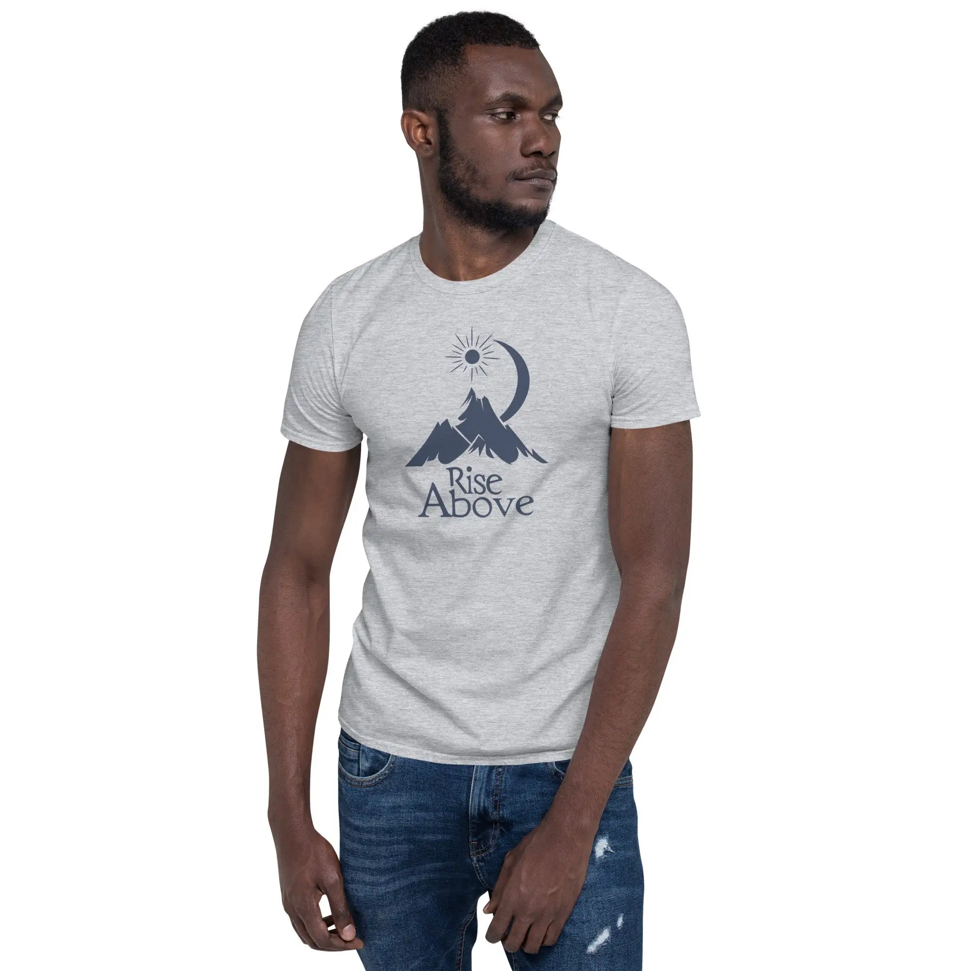 Rise Above Mountain T Shirt In - Outdoor Adventure Quotes recensie en prijs