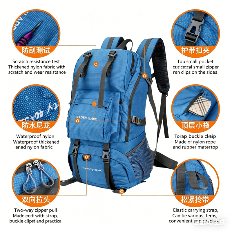 50L Large Capacity Outdoor Cam - Outdoor Adventure Shoes recensie en prijs