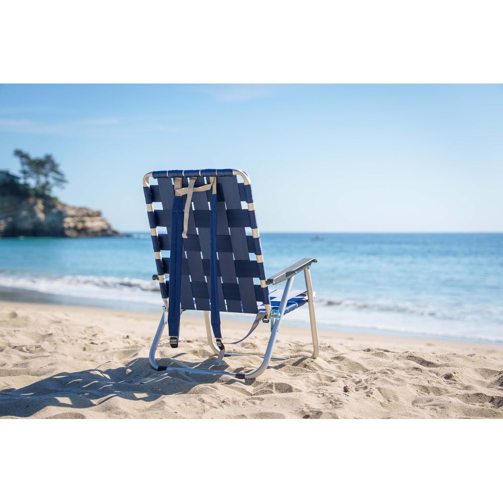 Low Webbed Beach Chair with Ba - Outdoor Adventure Day recensie en prijs